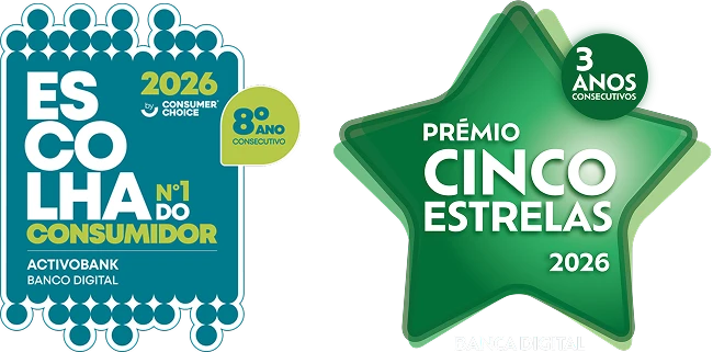 Selos Prémios Cinco Estrelas 2026 e Escolha do Consumidor 2026
