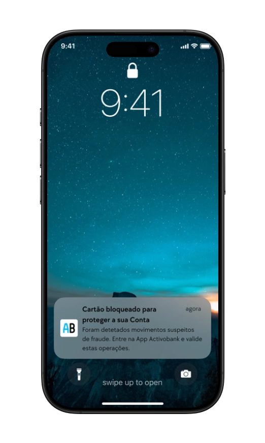 ecran telemóvel Push