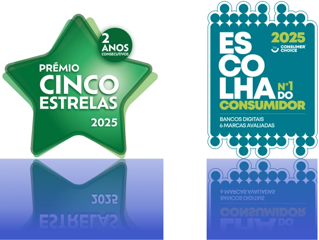 Selos Prémios Cinco Estrelas 2025 e Escolha do Consumidor 2025