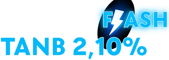 Depósito Flash TANB 2,10%