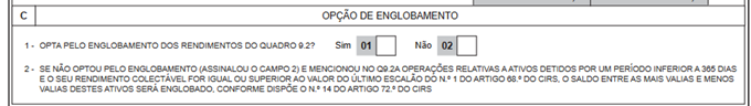 Categoria E, no quadro C