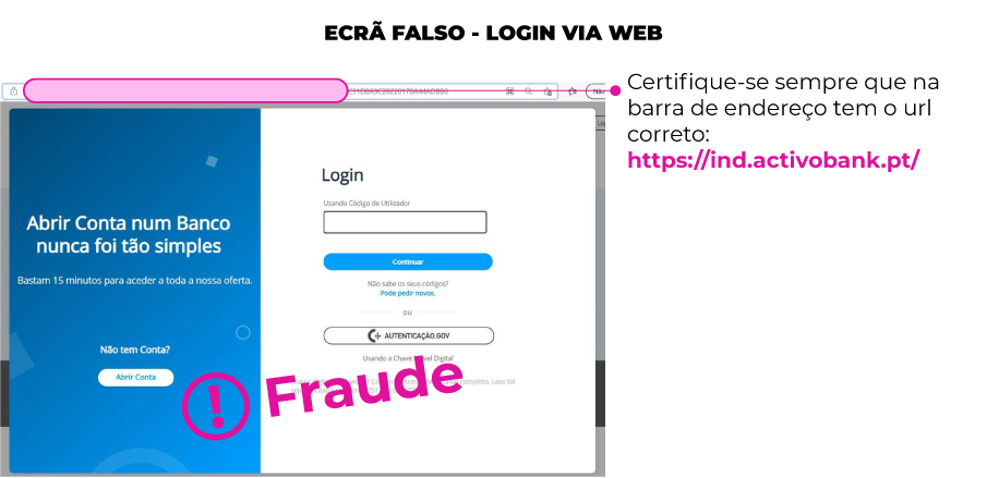 Alerta de Segurança - Phishing